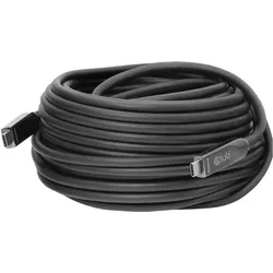 Club 3D Club3D USB-C AOC-Kabel 8K/ 10Gbps/ 60W 15m St/St (15 m, 60 W), USB Kabel