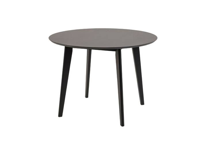 Table ronde en bois d105 noir