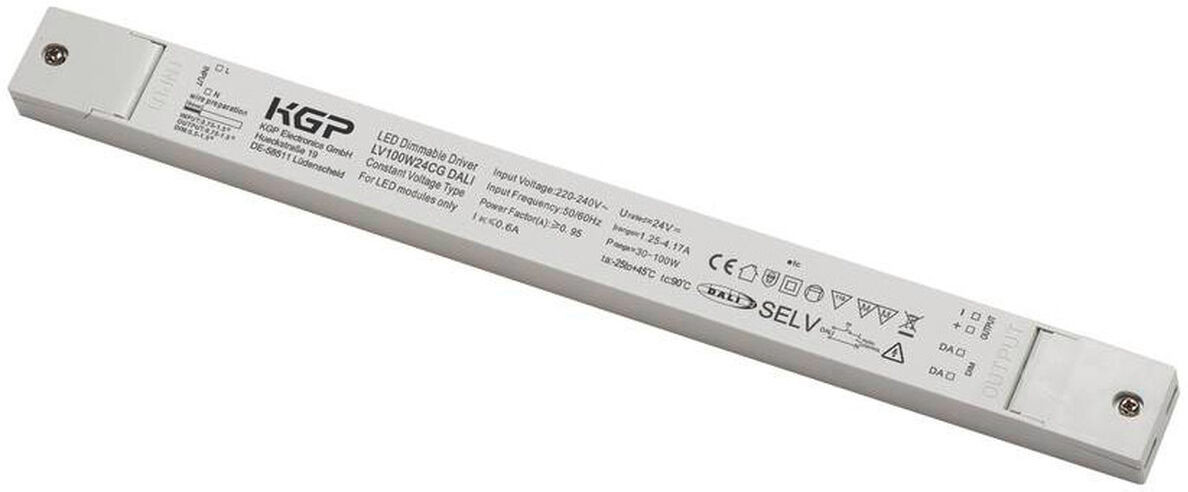 Slv Led Netzteil 100w, 24v Weiß Dali - Vorschaltgeräte