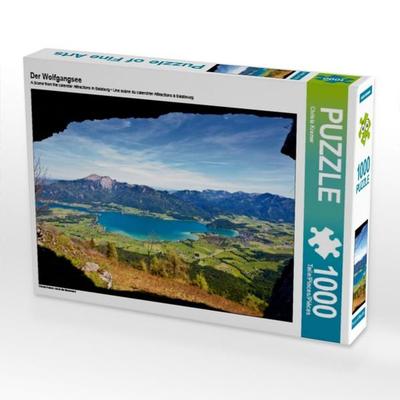 CALVENDO Puzzle Der Wolfgangsee | 1000 Teile Lege-Größe 64 × 48 cm Foto-Puzzle für glückliche Stunden