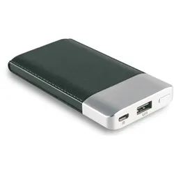 RealPower PB-4000 Fashion Lithium Polymer (LiPo) 4000 mAh Schwarz, Silber
