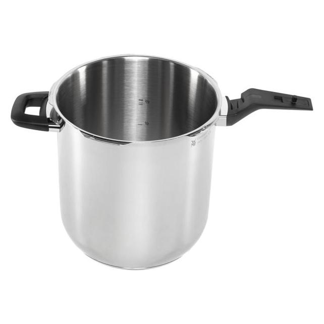 WMF Schnellkochtopf 8,5l Dampfkochtopf Perfect Premium Induktion Edelstahl 18/10 (Dampfkochtopf, Edelstahl, 22 x 23 cm) (07.9584.9990)