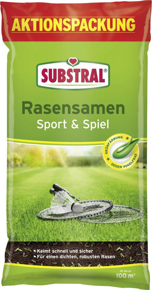 SUBSTRAL Sport & Spiel Rasensamen 2,0 kg