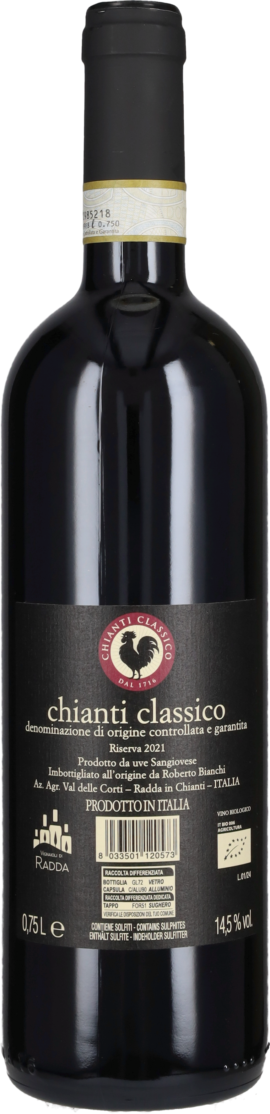 Chianti Classico Riserva Podere Val delle Corti 2021