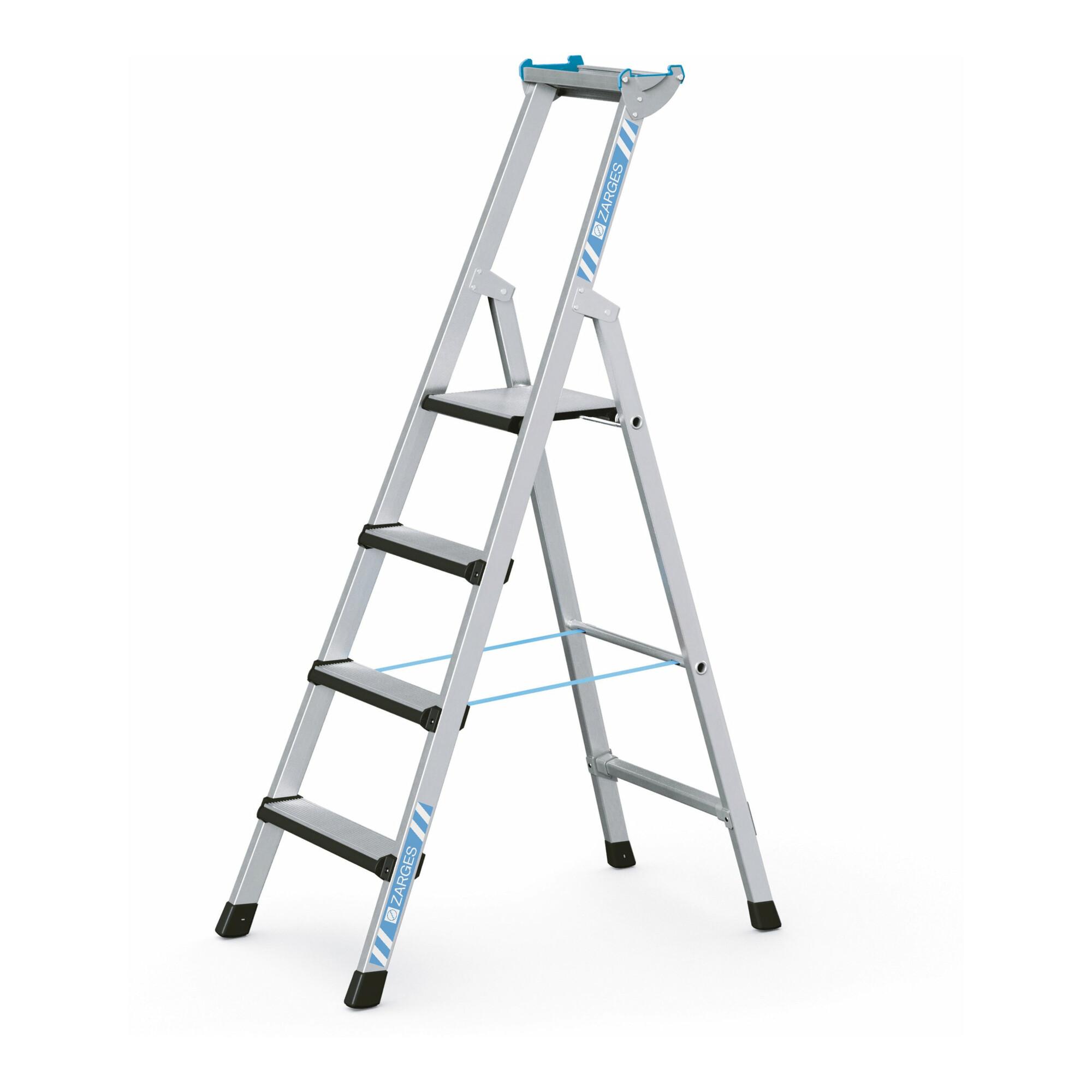 ZARGES Comfortstep S - LM-Stufen-Stehleiter 4 Stufen (41422)