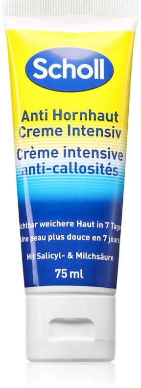 Scholl Foot Cream Callus crème de nuit intense anti-callosités et œil-de-perdrix 75 ml