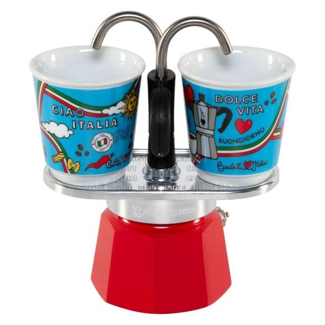 Bialetti Set Mini Express Ciao Italia (2 Tassen) (0007406)