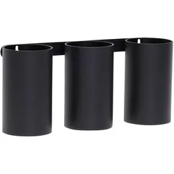 Hübsch, Schreibtisch Accessoire, Silo Organizer Schwarz