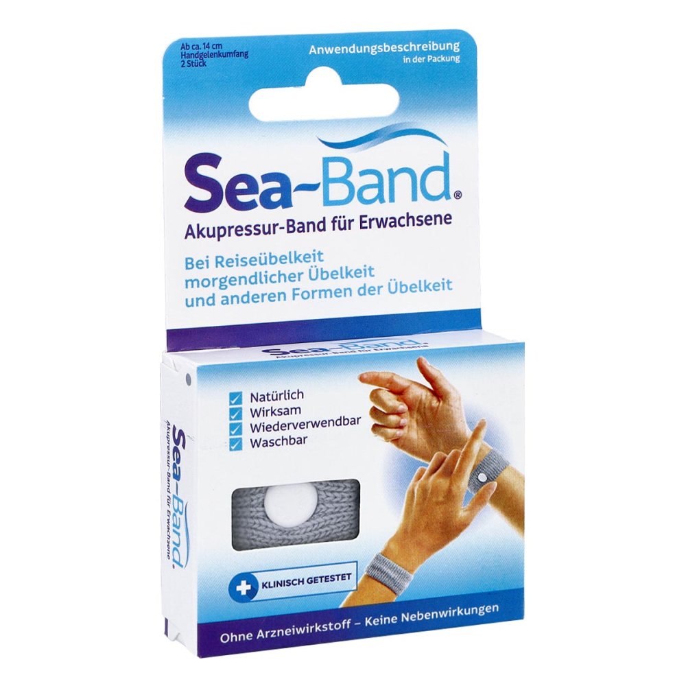 EB Vertriebs GmbH Sea-band Akupressurband Für Erwachsene Grau 18036122