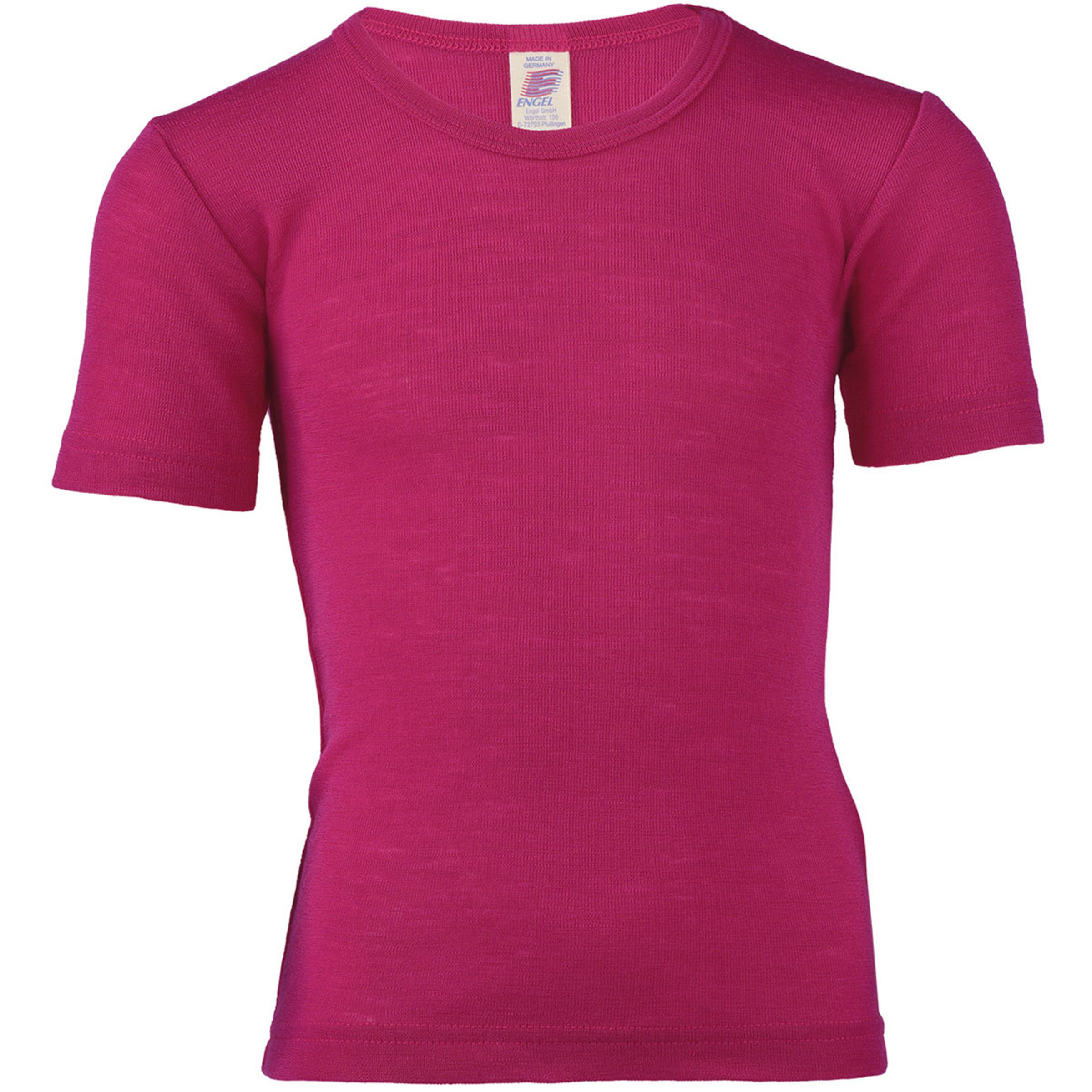 Engel Kinder T-Shirts pink Größe 140 Skifahren | Lifestyle | Freeride Hautfreundlich Merinowolle