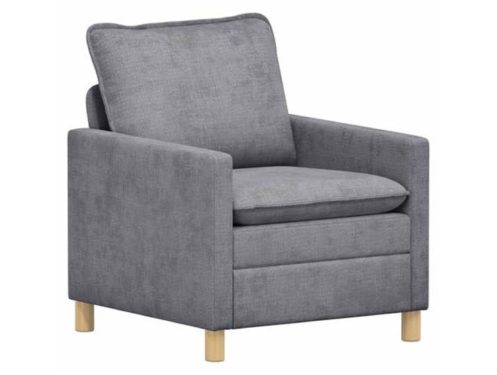 KTHLBRH Sofa-Set, 2-teilig, hellgrau, Polyester Robuster Metallrahmen, dicke Kissen, abnehmbare Bezüge, einfache Montage