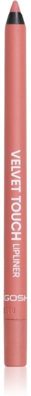 GOSH COPENHAGEN Velvet Touch waterproof lip liner shade 003 Lip Blush 1.2 g