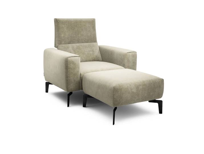 Sessel Cosy1, Sensoo, off-white, Textil