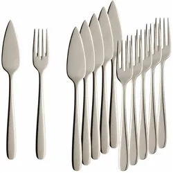 Villeroy & Boch Daily Line Fischbesteck, Besteck, Silber