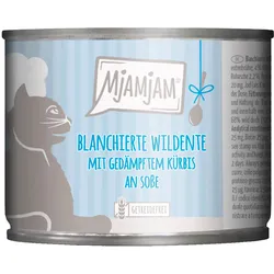 MjAMjAM blanchierte Wildente mit gedämpftem Kürbis an Soße 6x185 g