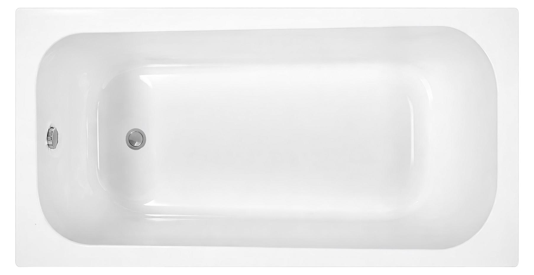 Eckbadewanne Rea Gloria 130 Weiß