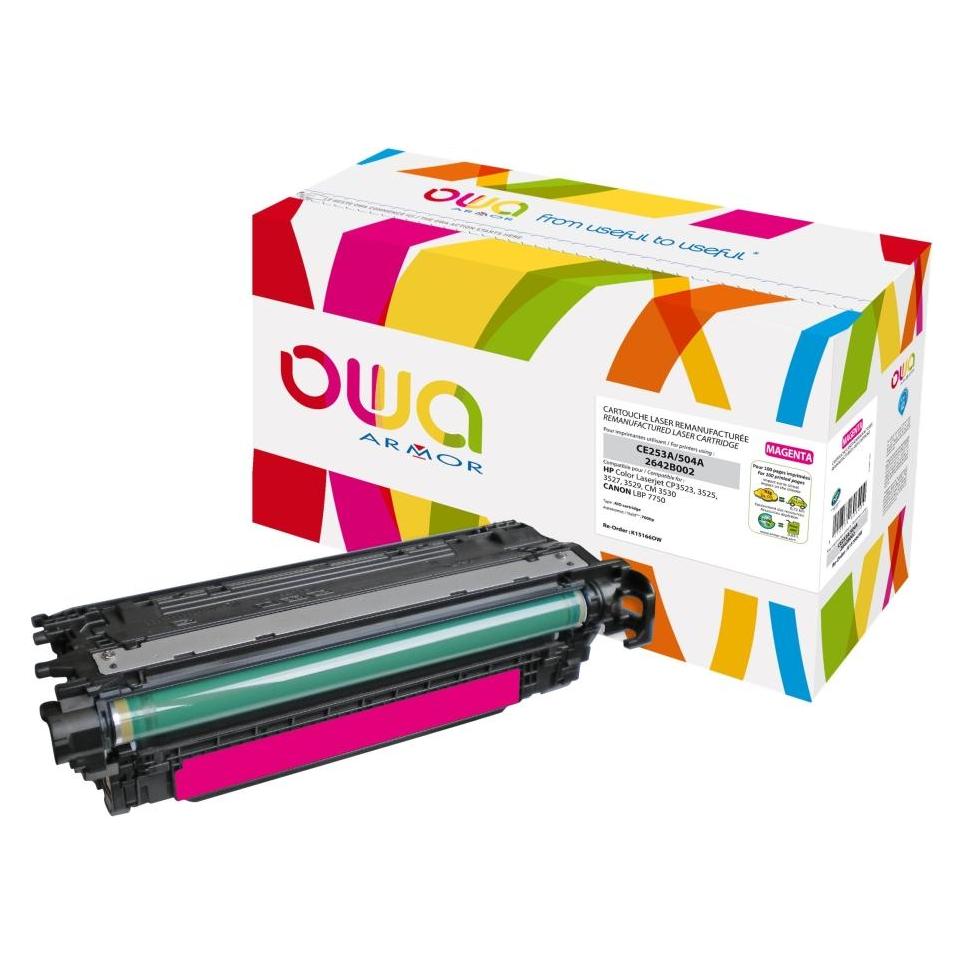Armor OWA Magenta  - Tonerpatrone (Alternative zu: HP 504A) (M) (K15166)