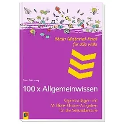 Mein Material-Pool für alle Fälle: 100 x Allgemeinwissen, Schulbücher von Nina Wilkening