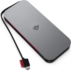 Lenovo Go Wireless Mobile Power Bank (10000 mAh, 27 W, 38.50 Wh), Powerbank, Schwarz