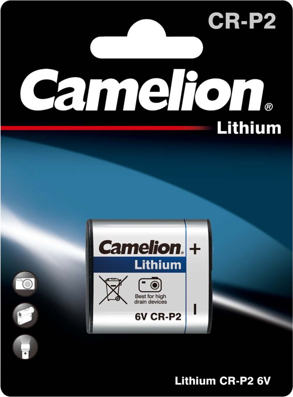 Camelion Lithium knoopcelbatterij CRP2 voor camera's (1 stuk)