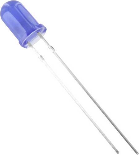 TRU Components LED bedrahtet Blau Rund 5mm 500 mcd 50° 20mA