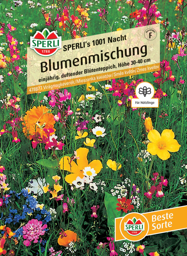 Sperli Blumenmischung Sommerblumen-Teppich SPERLI's 1001-Nacht