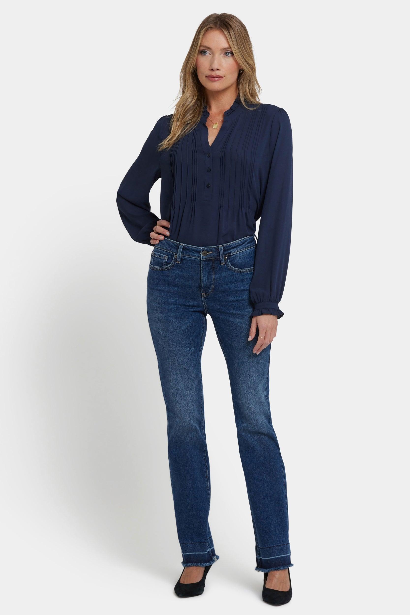 Barbara Bootcut Jeans | Dunkles Loire