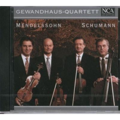 Mendelssohn,Schumann: Streich- - Gewandhaus-Quartett, CD