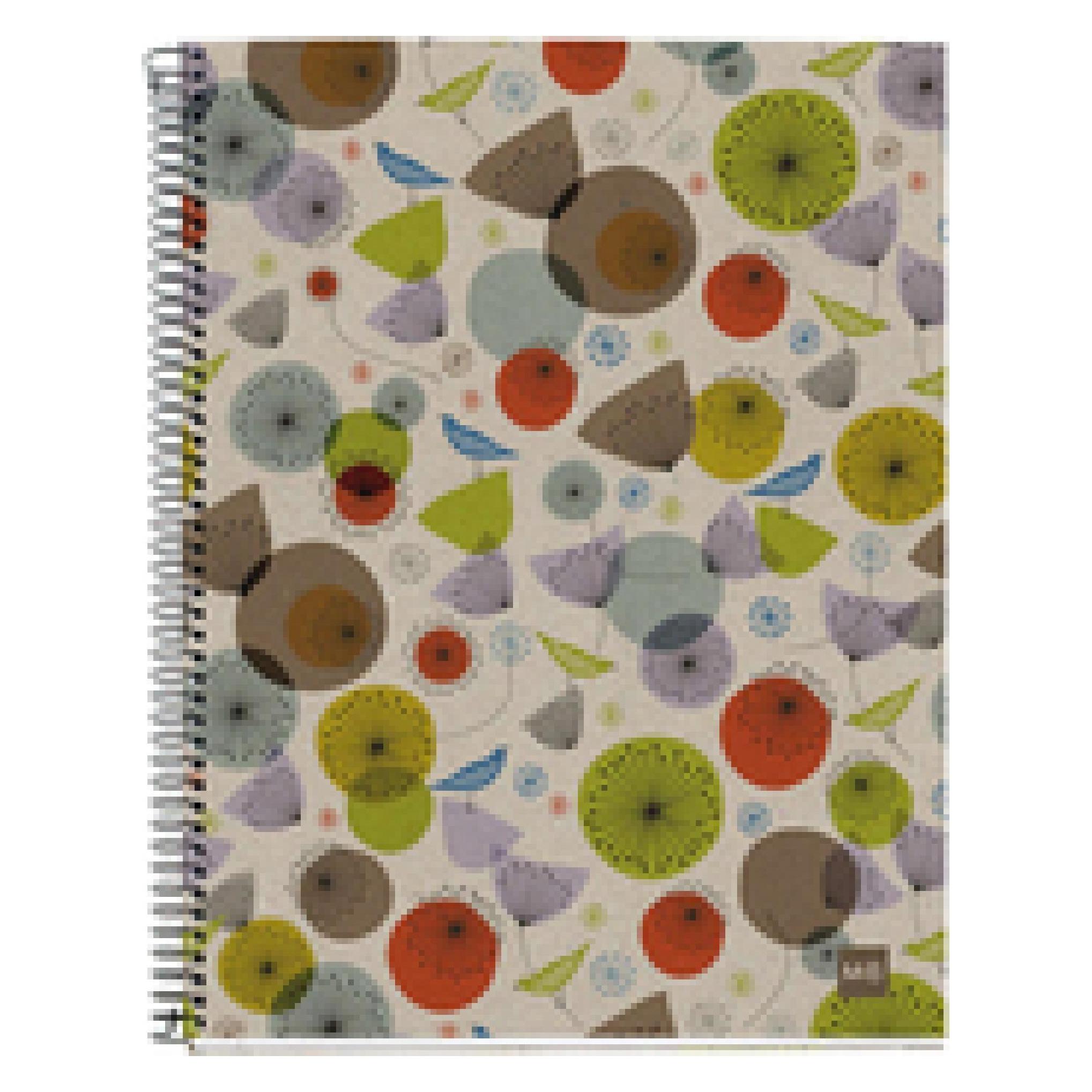 Maul ECO Design NB4 ECOBIRDS Recycle A4 SQU 80g farbig (Speditionsversand) (A4, Harter Einband) (A245999)