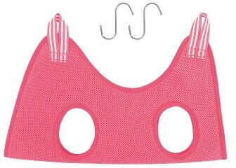 Uplift Treasures Pet Grooming Hammock Restraint Bag pink s