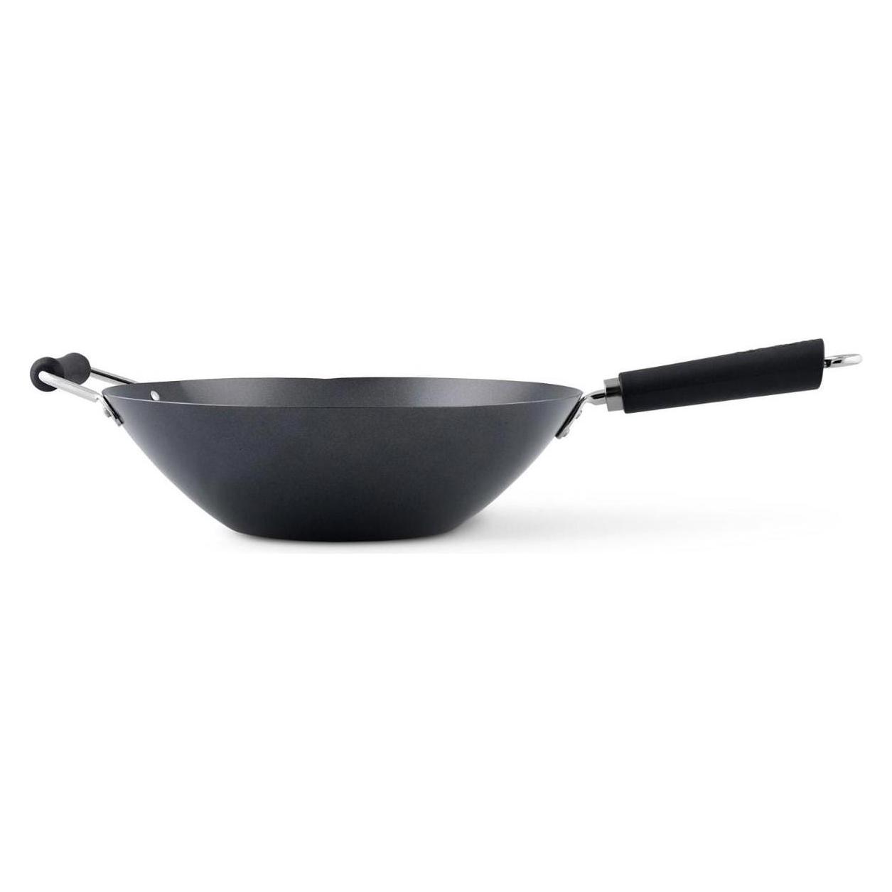 Ken Hom Performance Wok (Wok Pfanne, Eisen, Stahl, 36 x 10 cm) (KH435001)