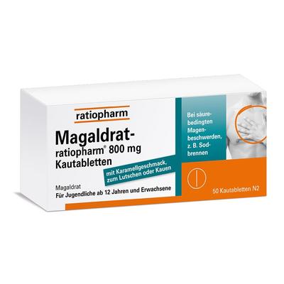 MAGALDRAT-ratiopharm 800 mg Tabletten 50 St
