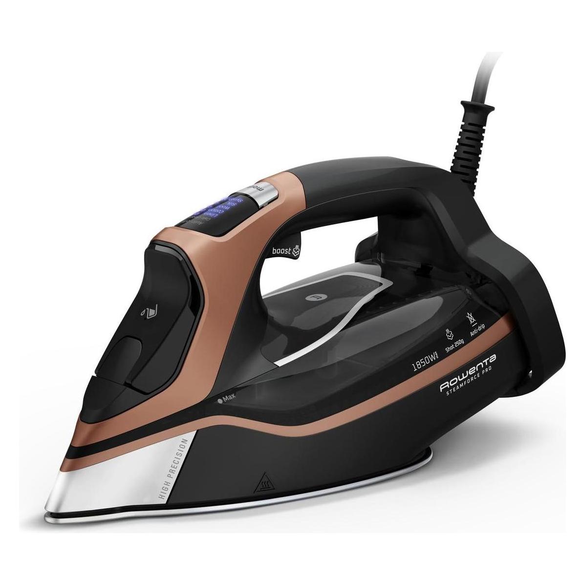 Rowenta DW9520 Steamforce Pro Dampfbügeleisen schwarz/bronze (3200 W, 300 g/min) (DW9520)