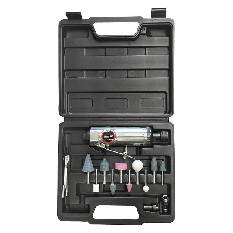 Awtools Szlifierka Prosta Pneumatyczna + Akcesoria (Geradschleifer) (AW10303)