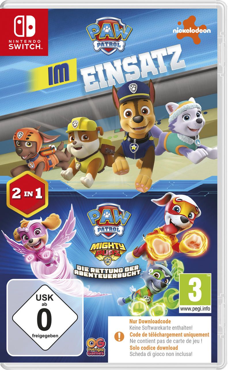 ak tronic Paw Patrol Compilation - Im Einsatz + Mighty Pups (Nintendo Switch) 12324