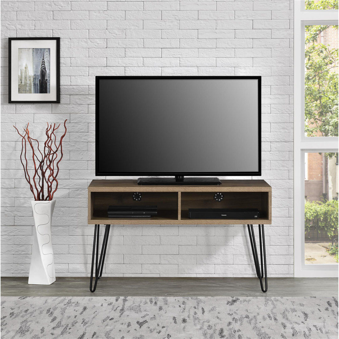 Hykkon Adlai TV Stand for TVs up to 42" Walnut 42"