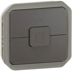 Legrand 069898L Plexo New Einsatz Rollladenschalter mit Verriegelung 6A, 250V, 500W Anthrazit