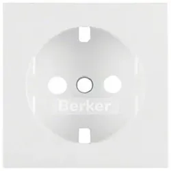 Berker Steckdosenabdeckung polar weiss 9047438989