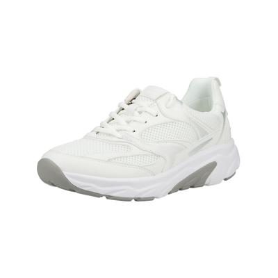Sneaker GABOR "Gabor Sneaker Mesh", Damen, Gr. 40, weiß, Textil, Schuhe Sneaker