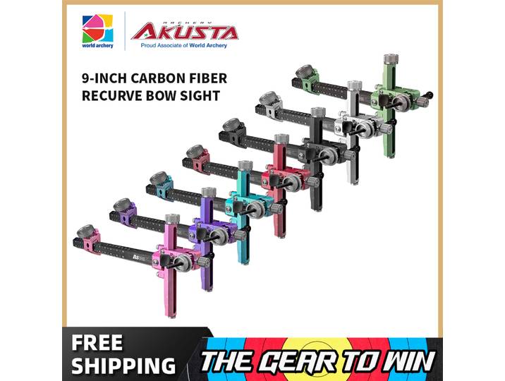 Akusta Rucurve arc vue carbone aluminium ciblant chasse arc flèche accessoires de tir