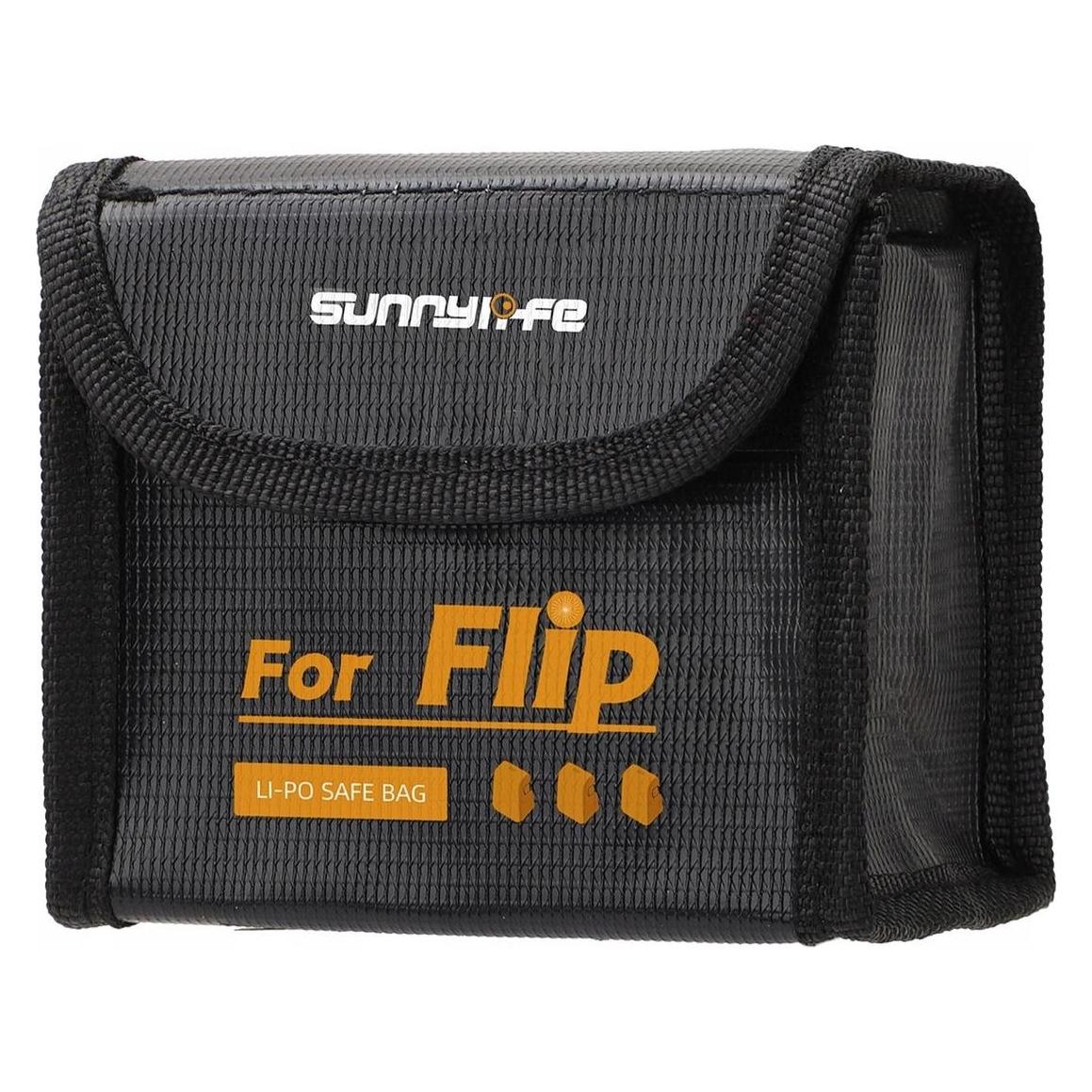 Sunnylife Futerał Etui Pokrowiec 3x Akumulator Bateria Do Drona Dji Flip Ognioodporny / Fp-dc956-3 (Drohnen Schutz, DJI Flip) (Sunnylife)