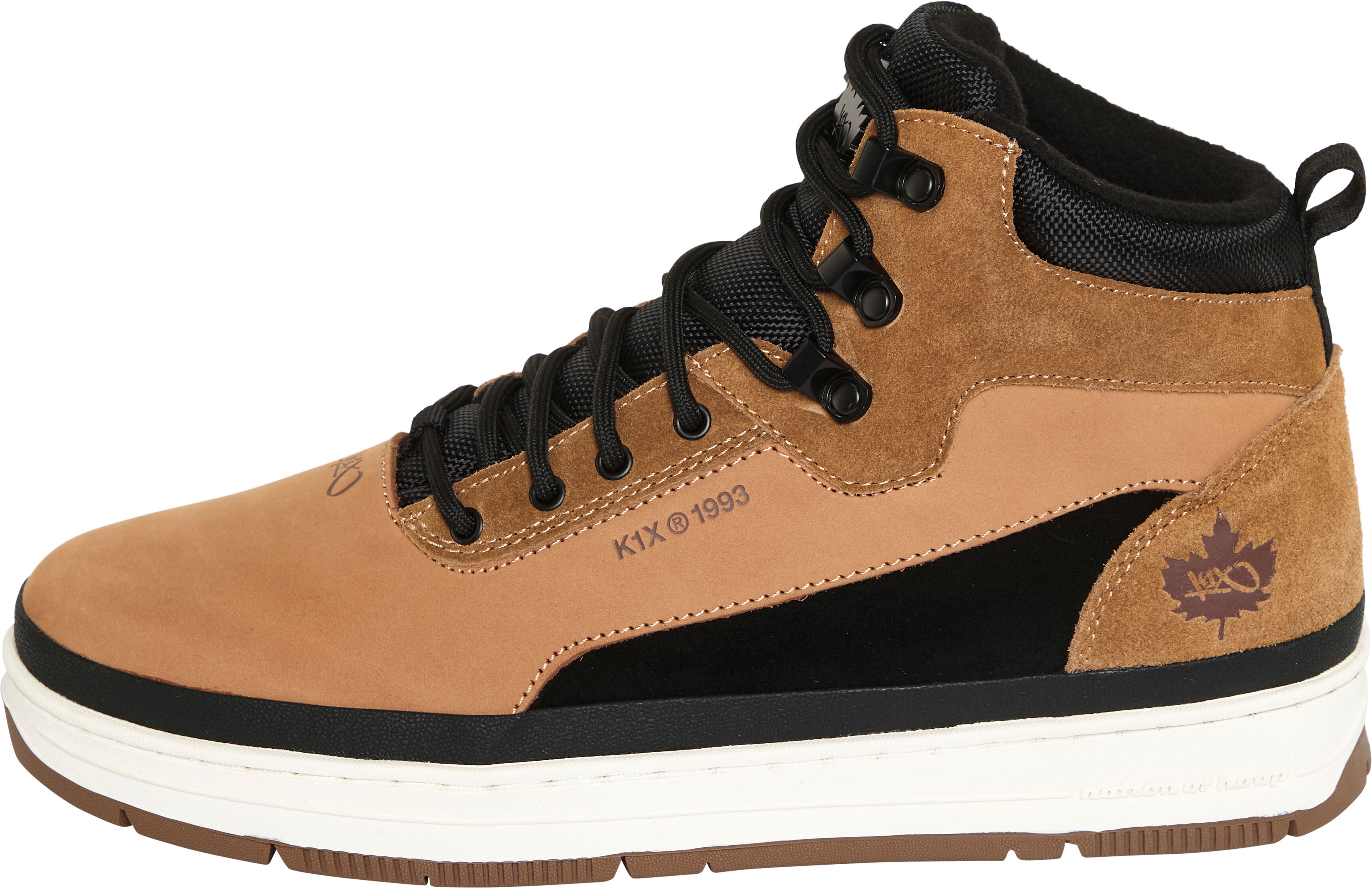 Schnürboots K1X "K1X Gk3000", Herren, Gr. 44,5, braun (honey, schwarz), Leder, Textil, Schuhe Schnürboots, Winterschuhe, Winterboots, Schnürstiefel, Winterstiefel