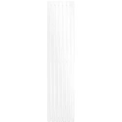 LuxeBath ECD Germany Paneelheizkörper Stella 370x1600 Weiß | Design, vertikal