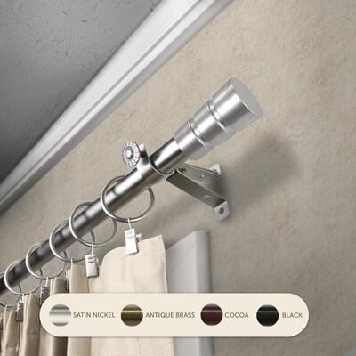 InStyleDesign Leo Adjustable Curtain Rod
