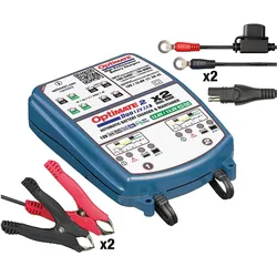 Tecmate, Autobatterie Ladegerät, Optimate 2 duo 2-banks (2 A, 12V)