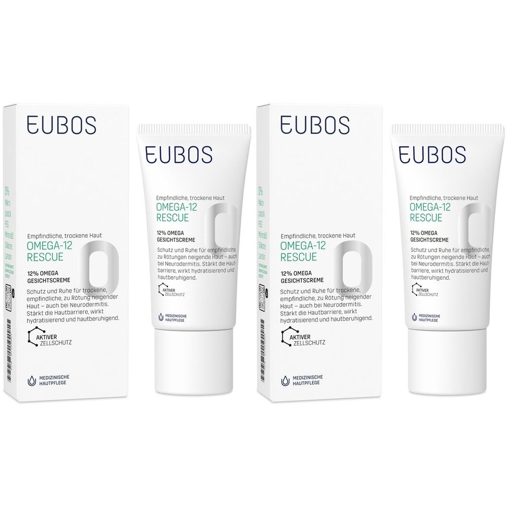 Eubos Omega Gesichtscreme x2 2x50 ml Creme