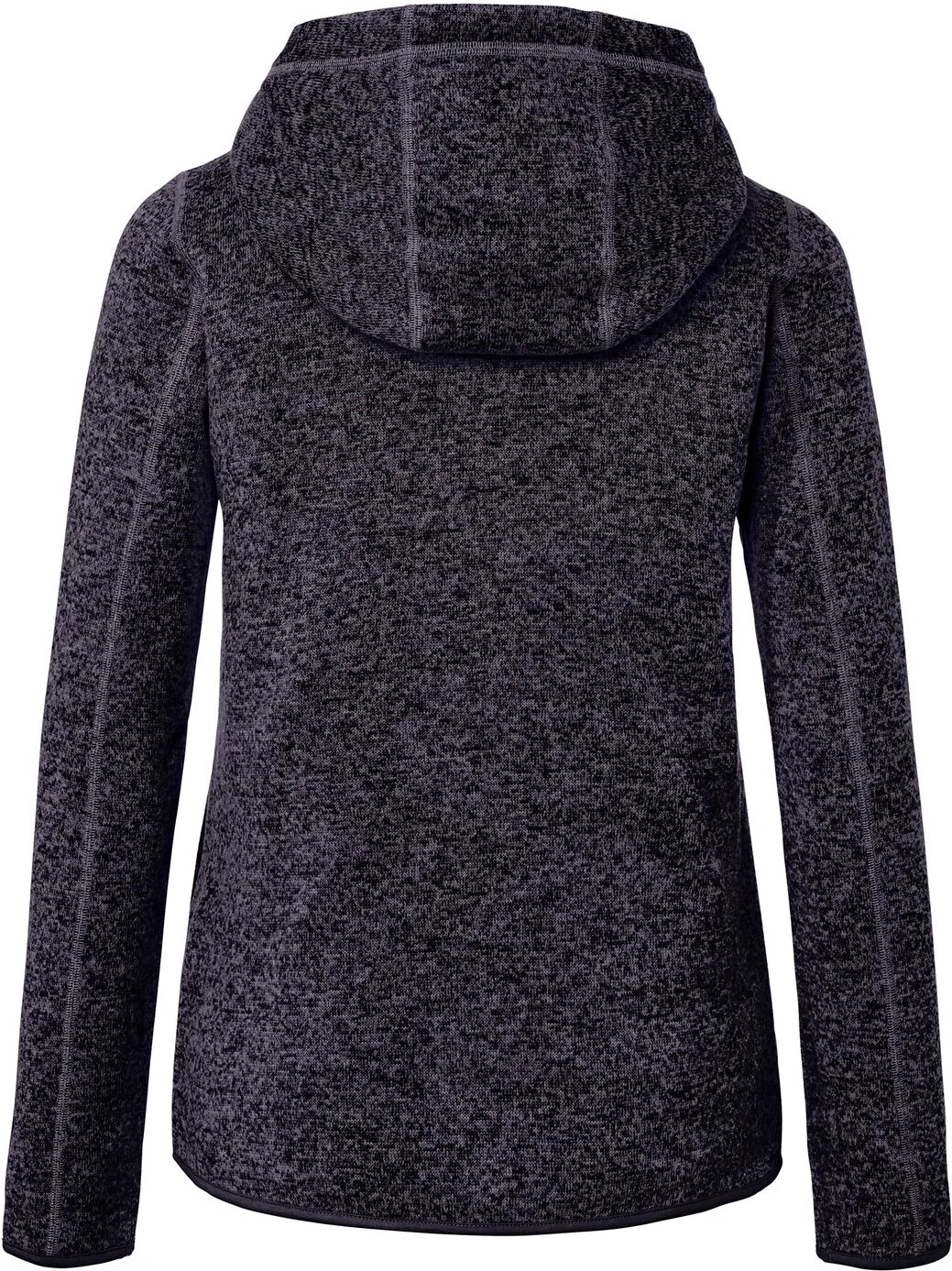 Tchibo - Kapuzen-Strickfleecejacke - Damen - Gr. XS - dunkelblau