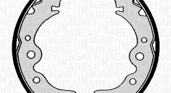 Magneti Marelli Bremsbacke 360219198387 Für Nissan