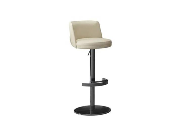 Bvn5kQ3dy Barstühle Hochstuhl kann angehoben Werden (56–82 cm), drehbarer Barstuhl(Weiß)