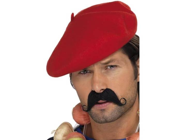 Smiffys Beret, Red